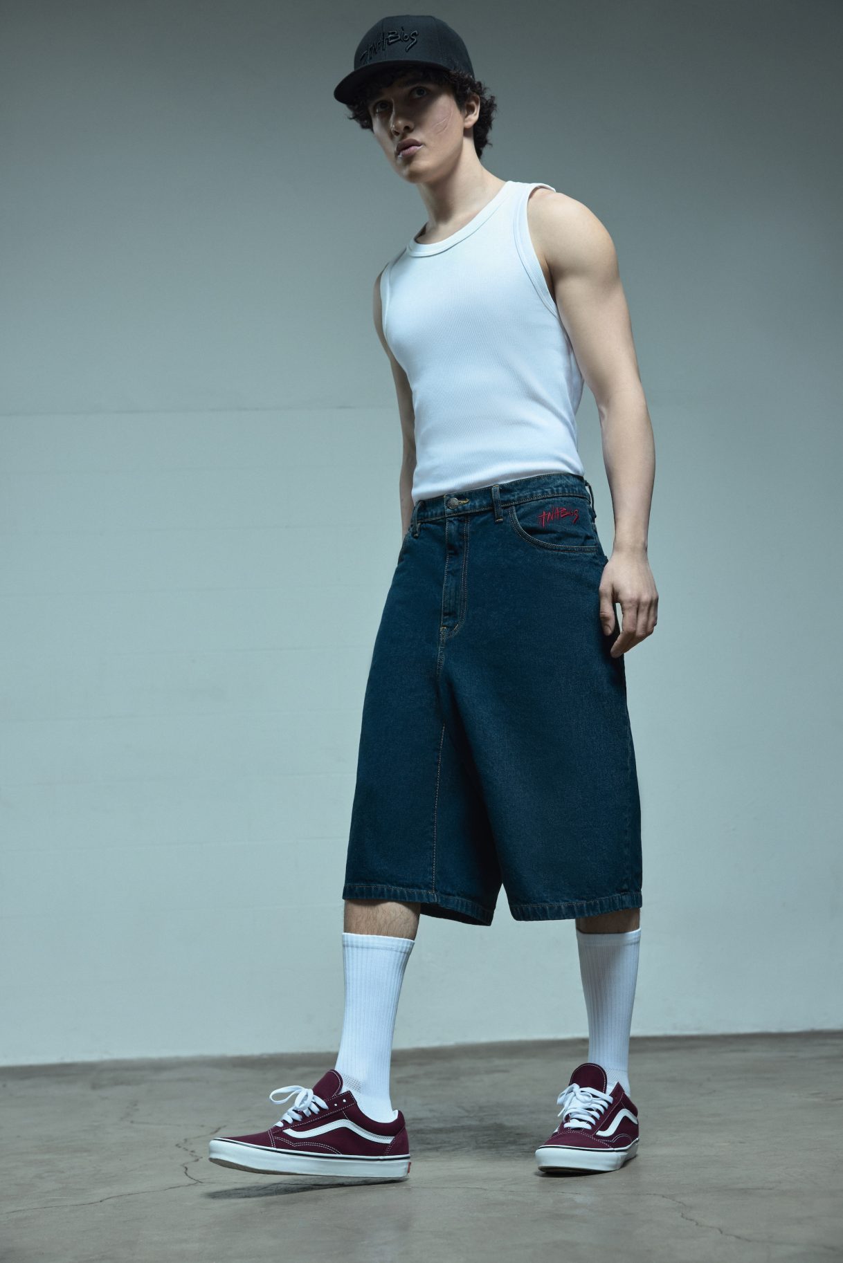 ДЖИНСОВЫЕ ШОРТЫ ANABIOS