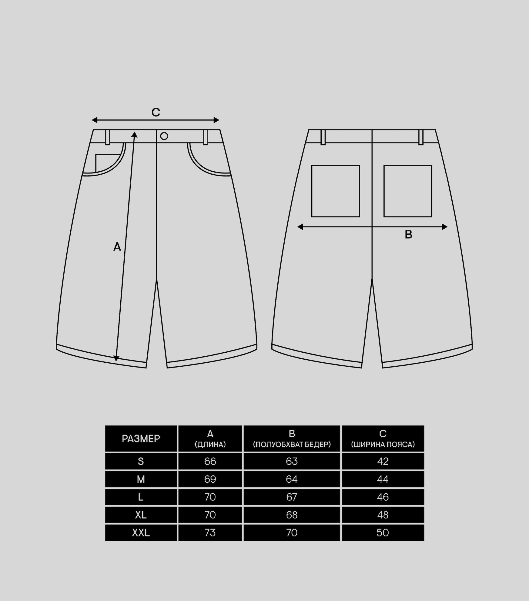 ДЖИНСОВЫЕ ШОРТЫ ANABIOS